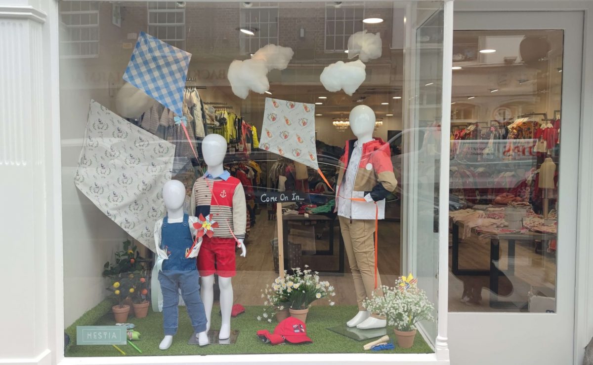 Boutique Visual Merchandising Displays Ireland girls Spring Summer display